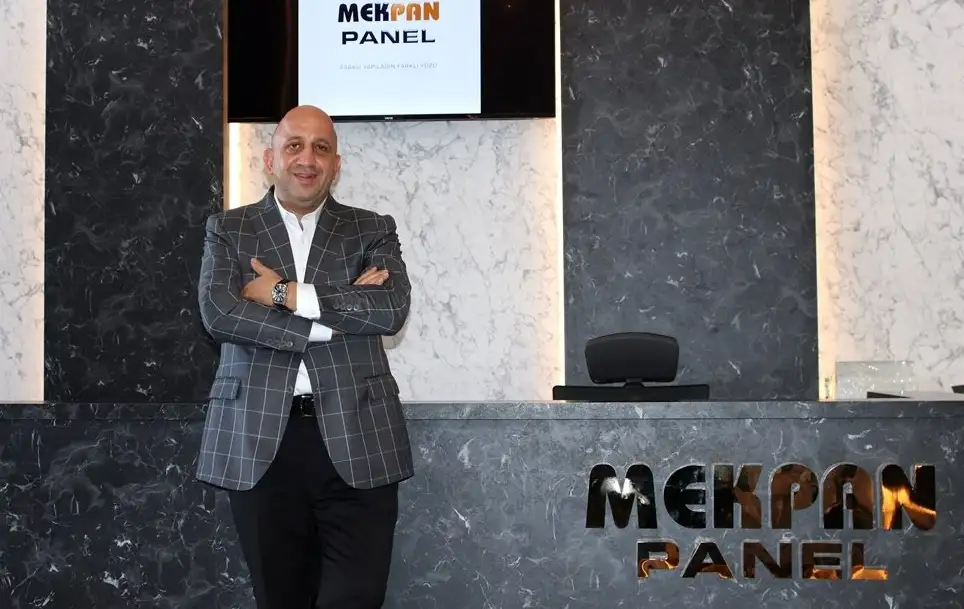 Mekpan Panel Yönetim Kurulu Başkanı Celalettin Hakan Katırcı. Fotoğraf: Mekpan Panel haber arşivi.
